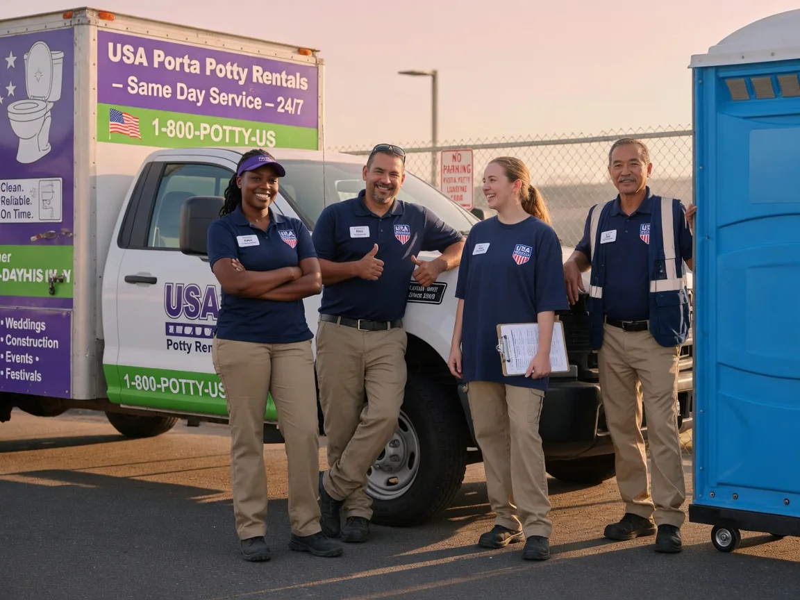 Porta Potty Rental company in Midland, SD